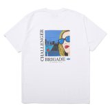 CHALLENGER/COCKTAIL POCKET TEE（WHITE）［プリントポケT-25春夏］