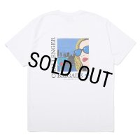 CHALLENGER/COCKTAIL POCKET TEE（WHITE）［プリントポケT-25春夏］