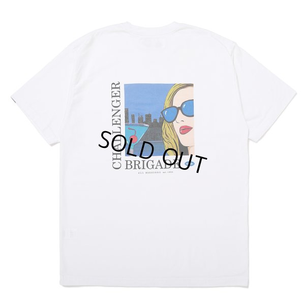 画像1: CHALLENGER/COCKTAIL POCKET TEE（WHITE）［プリントポケT-25春夏］