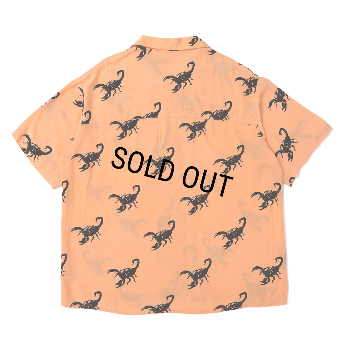 画像2: CHALLENGER/S/S SCORPION SHIRT（LT ORANGE）［スコーピオンシャツ-25春夏］ (2)