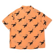 画像2: CHALLENGER/S/S SCORPION SHIRT（LT ORANGE）［スコーピオンシャツ-25春夏］ (2)