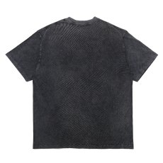 画像2: CHALLENGER/PIGMENT LOGO TEE（PEPPER BLACK）［ピグメント染め刺繍T-25春夏］ (2)