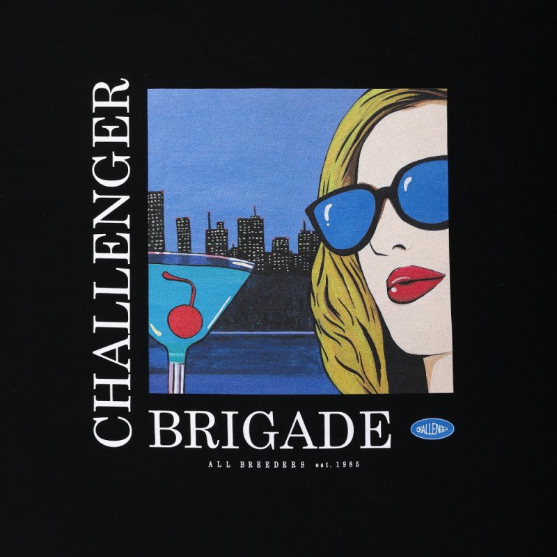 画像3: CHALLENGER/COCKTAIL POCKET TEE（BLACK）［プリントポケT-25春夏］