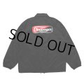 CHALLENGER/TWO TONE LOGO COACH JACKET（BLACK）［ツートーンロゴコーチJKT-25春夏］