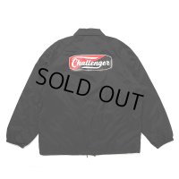 CHALLENGER/TWO TONE LOGO COACH JACKET（BLACK）［ツートーンロゴコーチJKT-25春夏］