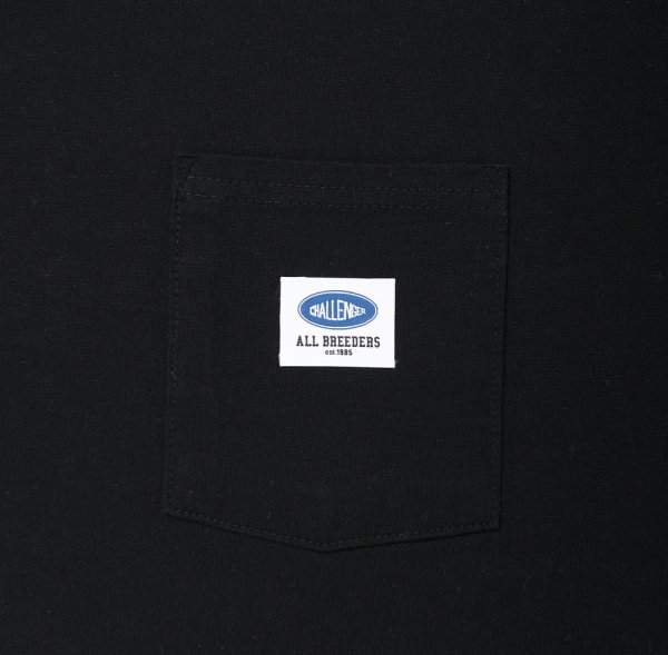 画像3: CHALLENGER/COCKTAIL POCKET TEE（BLACK）［プリントポケT-25春夏］