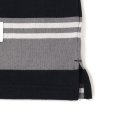 画像6: CHALLENGER/S/S BORDER POLO（GRAY/BLACK）［ボーダーポロ-25春夏］