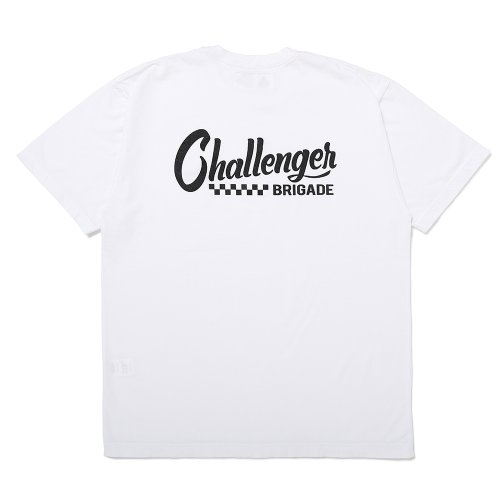 他の写真2: CHALLENGER/CHECKER LOGO TEE（WHITE）［プリントT-25春夏］