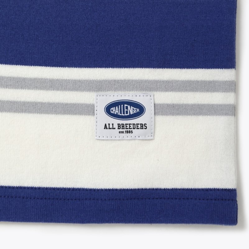 画像3: CHALLENGER/BORDER TANK TOP（BLUE/WHITE）［ボーダータンクトップ-25春夏］