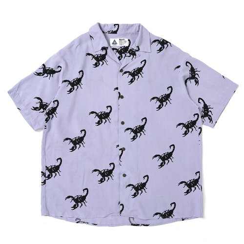 他の写真1: CHALLENGER/S/S SCORPION SHIRT（LT PURPLE）［スコーピオンシャツ-25春夏］
