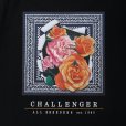 画像4: CHALLENGER/L/S ROSE BANDANA TEE（BLACK）［プリント長袖T-25春夏］ (4)