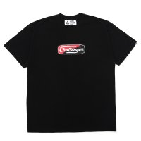 CHALLENGER/TWO TONE LOGO TEE（BLACK）［プリントT-25春夏］