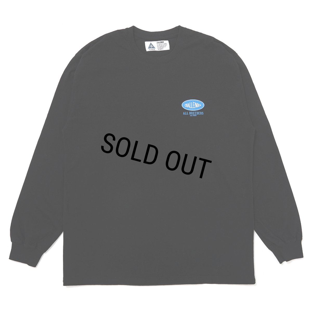 画像2: CHALLENGER/L/S FROG TEE（BLACK）［プリント長袖T-25春夏］ (2)
