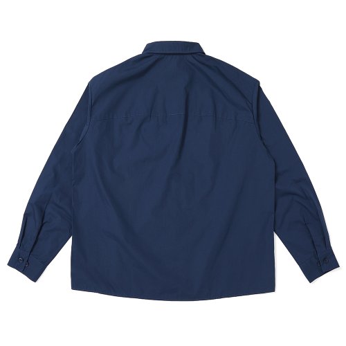 他の写真2: CHALLENGER/L/S PATCHED WORK SHIRT（NAVY）［パッチドワークシャツ-25春夏］