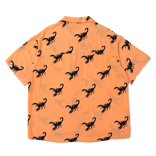 他の写真2: CHALLENGER/S/S SCORPION SHIRT（LT ORANGE）［スコーピオンシャツ-25春夏］