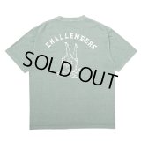 CHALLENGER/PIGMENT PEACE TEE（MINT）［ピグメント染めプリントT-25春夏］