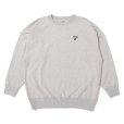 画像2: CHALLENGER/SCORPION C/N SWEAT（GRAY）［クルーネックスウェット-25春夏］ (2)