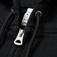 画像3: CHALLENGER/CHECKER ZIP HOODIE（BLACK）［ジップフーディー-25春夏］ (3)