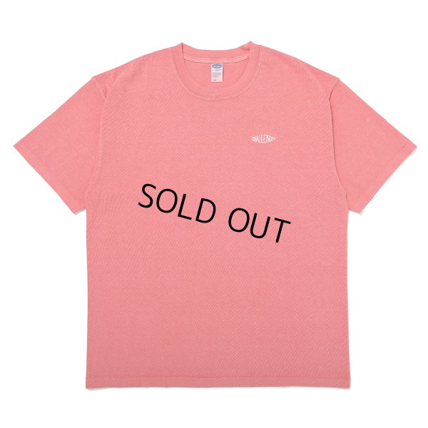 画像1: CHALLENGER/PIGMENT LOGO TEE（LT CHERRY）［ピグメント染め刺繍T-25春夏］