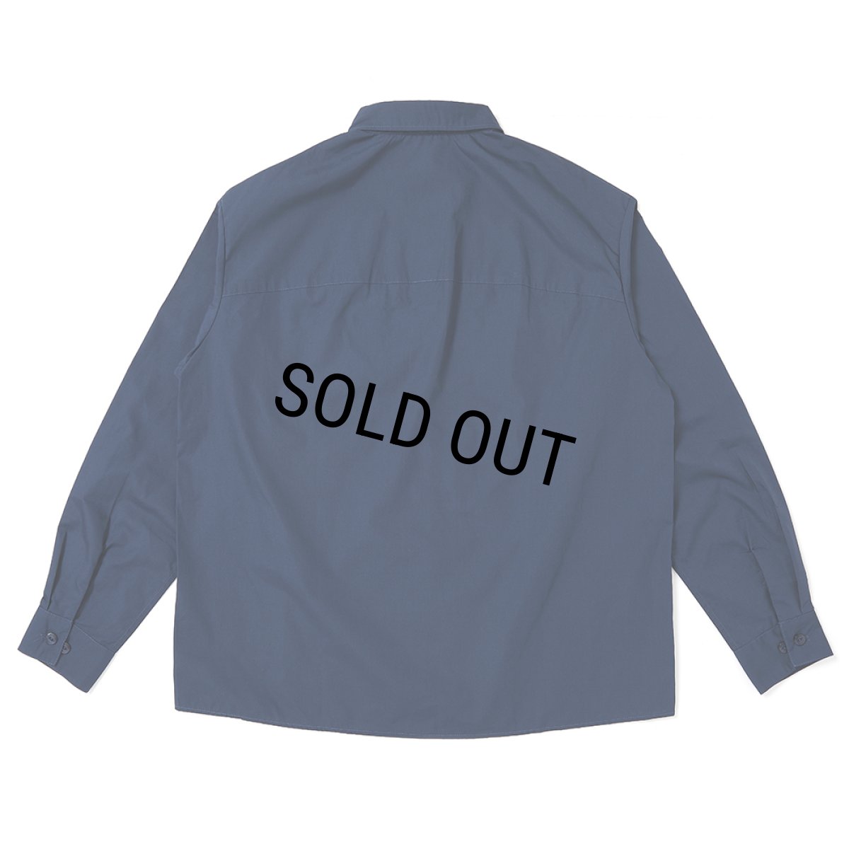画像2: CHALLENGER/L/S PATCHED WORK SHIRT（NAVY）［パッチドワークシャツ-25春夏］ (2)