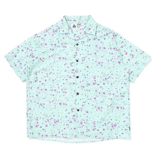 他の写真1: CHALLENGER/S/S SPLATTER SHIRT（MINT）［スプラッターシャツ-25春夏］