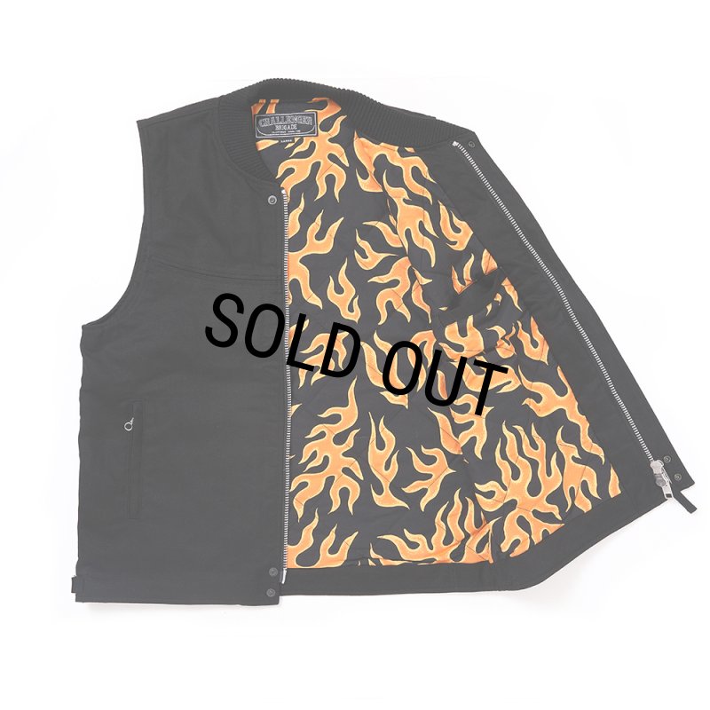 CHALLENGERチャレンジャー DERBY VESTダービーベスト 25SS CHALLENGER/DERBY VEST（BLACK）［ダービーベスト-25春夏］ - JONAS