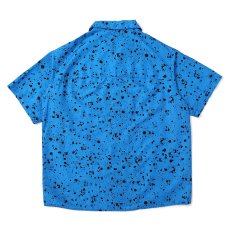画像2: CHALLENGER/S/S SPLATTER SHIRT（BLUE）［スプラッターシャツ-25春夏］ (2)