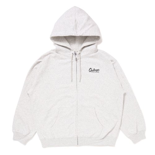 他の写真1: CHALLENGER/CHECKER ZIP HOODIE（GRAY）［ジップフーディー-25春夏］