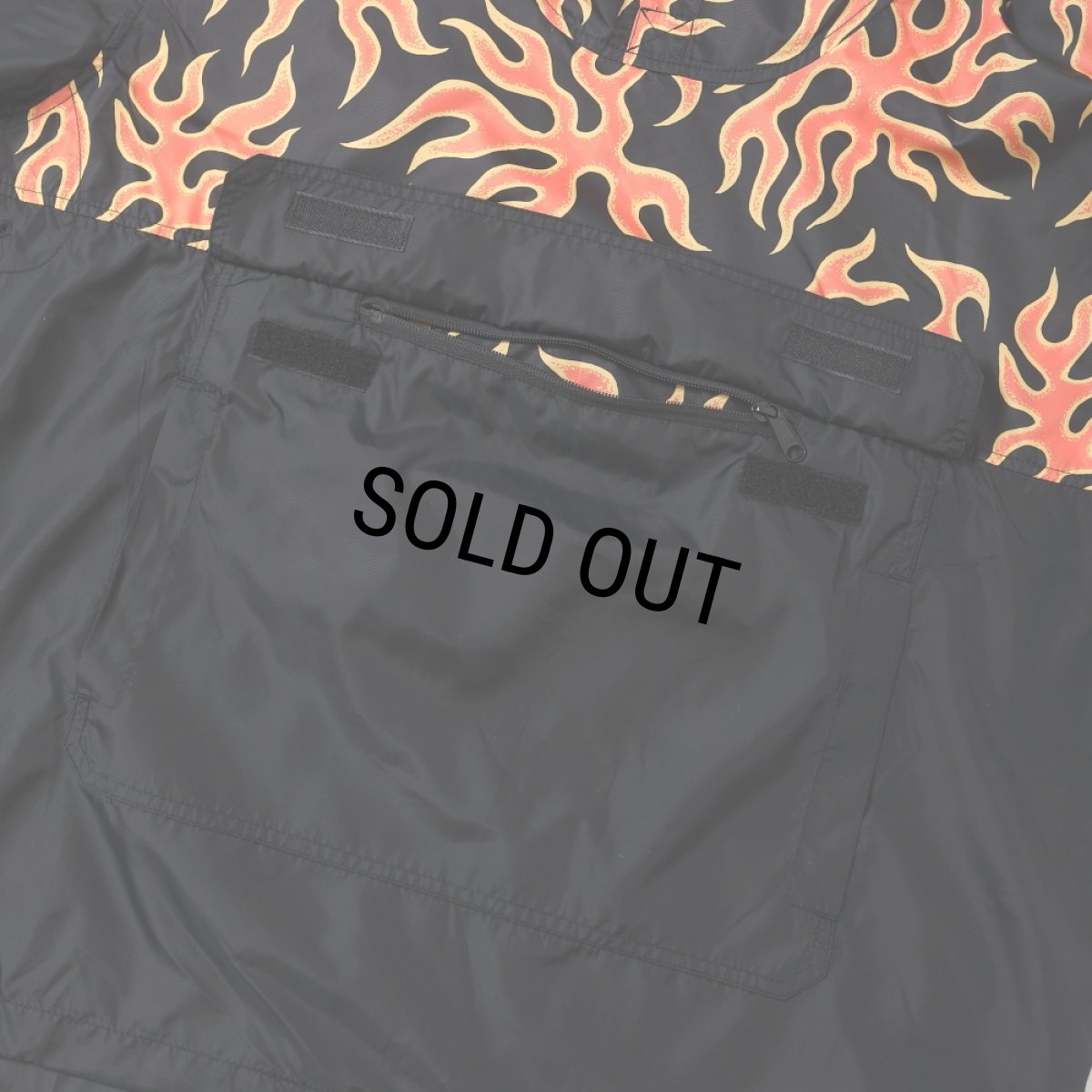 画像4: CHALLENGER/PACKABLE FIRE ANORAK（ORANGE/BLACK）［パッカブルファイヤーアノラック-25春夏］ (4)