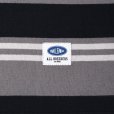 画像5: CHALLENGER/S/S BORDER POLO（GRAY/BLACK）［ボーダーポロ-25春夏］