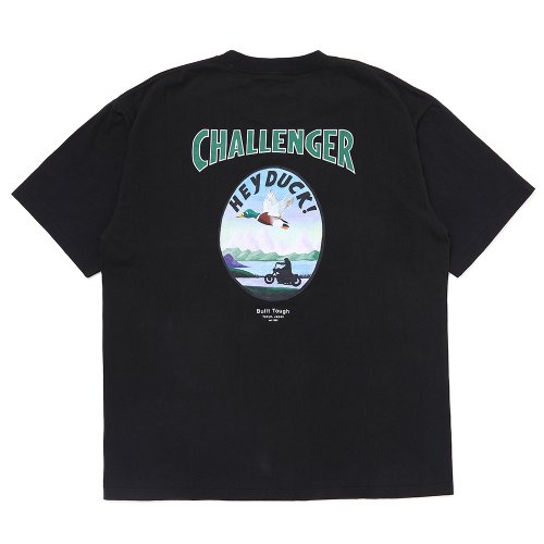 他の写真2: CHALLENGER/HEY DUCK TEE（BLACK）［プリントT-25春夏］