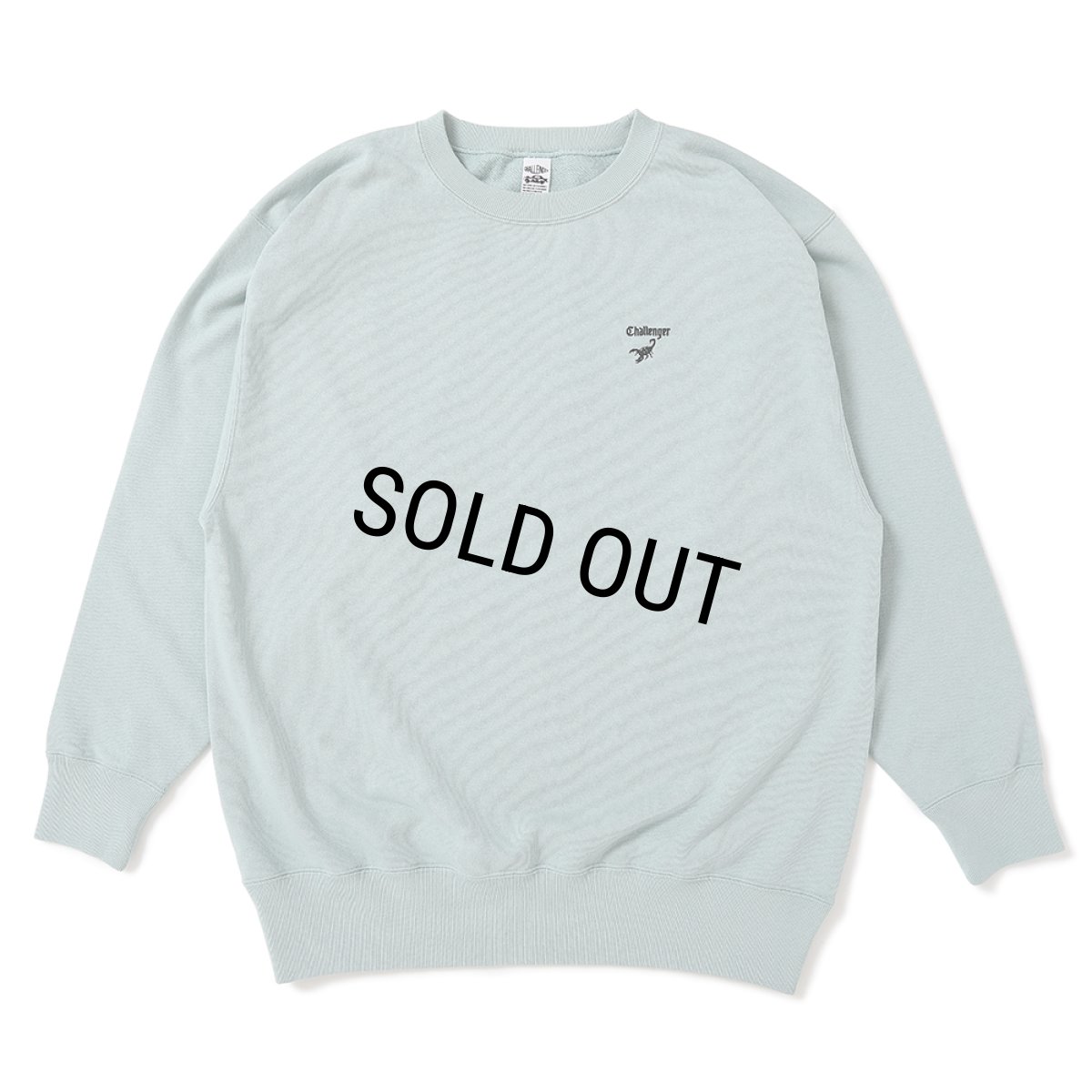 画像2: CHALLENGER/SCORPION C/N SWEAT（MINT）［クルーネックスウェット-25春夏］ (2)