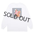 CHALLENGER/L/S ROSE BANDANA TEE（WHITE）［プリント長袖T-25春夏］