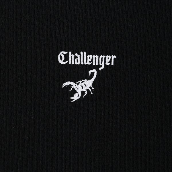 画像3: CHALLENGER/SCORPION C/N SWEAT（BLACK）［クルーネックスウェット-25春夏］