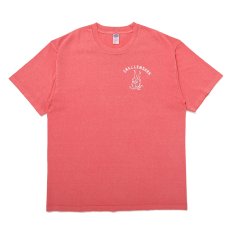 画像2: CHALLENGER/PIGMENT PEACE TEE（LT CHERRY）［ピグメント染めプリントT-25春夏］ (2)