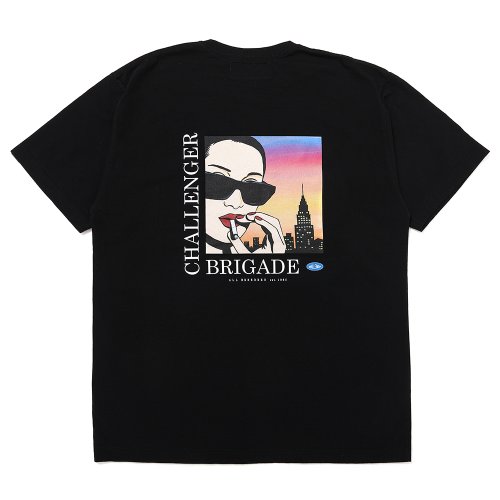 他の写真2: CHALLENGER/CIGAR POCKET TEE（BLACK）［プリントポケT-25春夏］