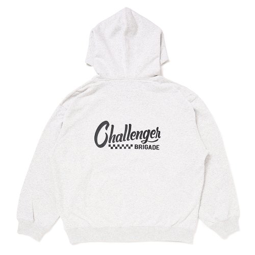 他の写真2: CHALLENGER/CHECKER ZIP HOODIE（GRAY）［ジップフーディー-25春夏］
