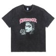 画像1: CHALLENGER/PUNK GIRL TEE（PEPPER BLACK）［ピグメント染めプリントT-25春夏］ (1)