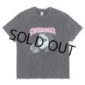 CHALLENGER/PUNK GIRL TEE（PEPPER BLACK）［ピグメント染めプリントT-25春夏］