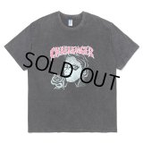 CHALLENGER/PUNK GIRL TEE（PEPPER BLACK）［ピグメント染めプリントT-25春夏］