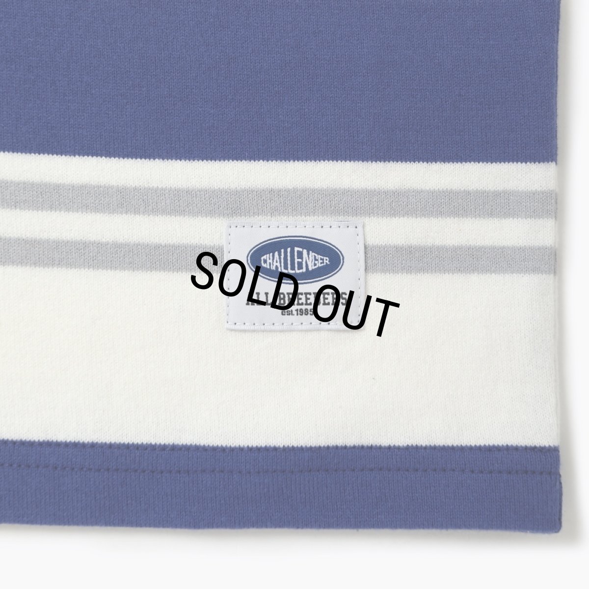 画像3: CHALLENGER/BORDER TANK TOP（BLUE/WHITE）［ボーダータンクトップ-25春夏］ (3)