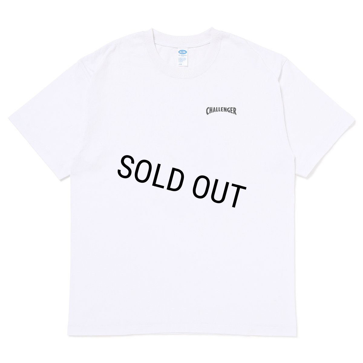 画像2: CHALLENGER/HEY DUCK TEE（WHITE）［プリントT-25春夏］ (2)