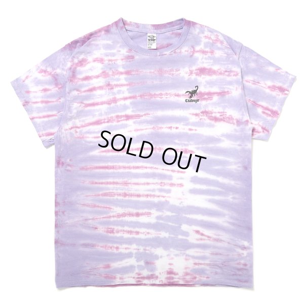画像2: CHALLENGER/TIE DYE SCORPION TEE（LT PURPLE）［タイダイT-25春夏］