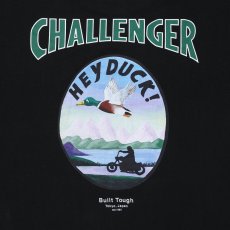 画像4: CHALLENGER/HEY DUCK TEE（BLACK）［プリントT-25春夏］ (4)
