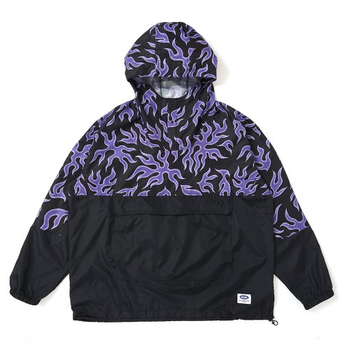 他の写真1: CHALLENGER/PACKABLE FIRE ANORAK（PURPLE/BLACK）［パッカブルファイヤーアノラック-25春夏］