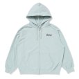 画像2: CHALLENGER/CHECKER ZIP HOODIE（MINT）［ジップフーディー-25春夏］ (2)