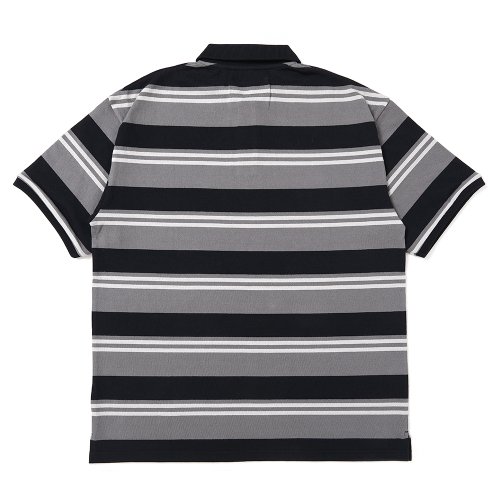 他の写真2: CHALLENGER/S/S BORDER POLO（GRAY/BLACK）［ボーダーポロ-25春夏］