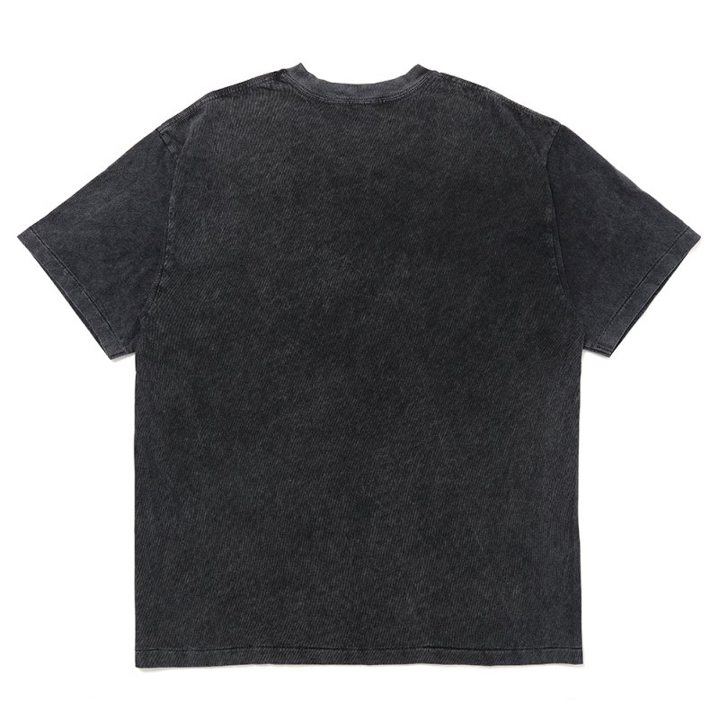 画像2: CHALLENGER/PUNK GIRL TEE（PEPPER BLACK）［ピグメント染めプリントT-25春夏］