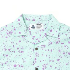 画像3: CHALLENGER/S/S SPLATTER SHIRT（MINT）［スプラッターシャツ-25春夏］ (3)