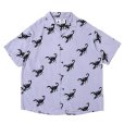 画像1: CHALLENGER/S/S SCORPION SHIRT（LT PURPLE）［スコーピオンシャツ-25春夏］ (1)